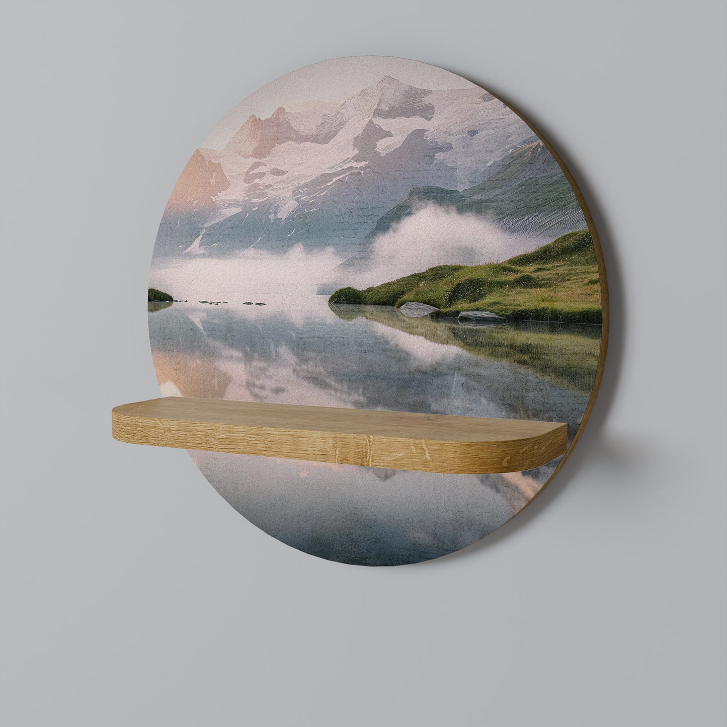 FOGGY HORIZON Art Shelf