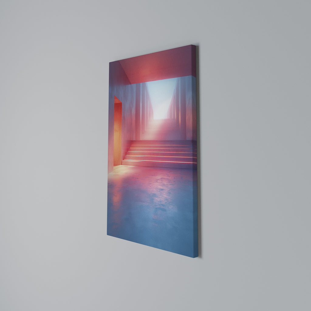 BRIGHT DIRECTION Vertical Canvas Print