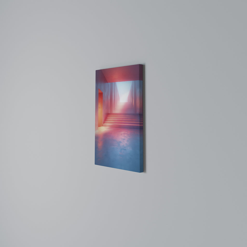 BRIGHT DIRECTION Vertical Canvas Print
