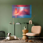 BRIGHT DIRECTION Póster Horizontal Adhesivo