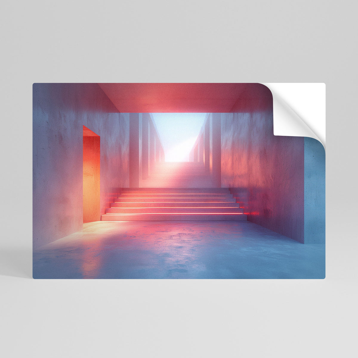 BRIGHT DIRECTION Póster adhesivo horizontal