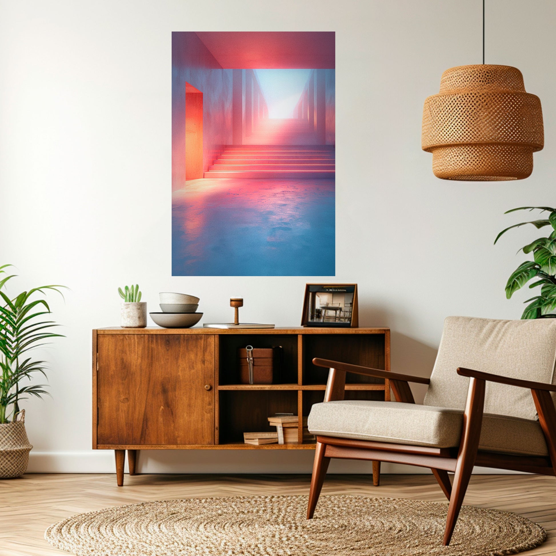 Póster vertical autoadhesivo BRIGHT DIRECTION