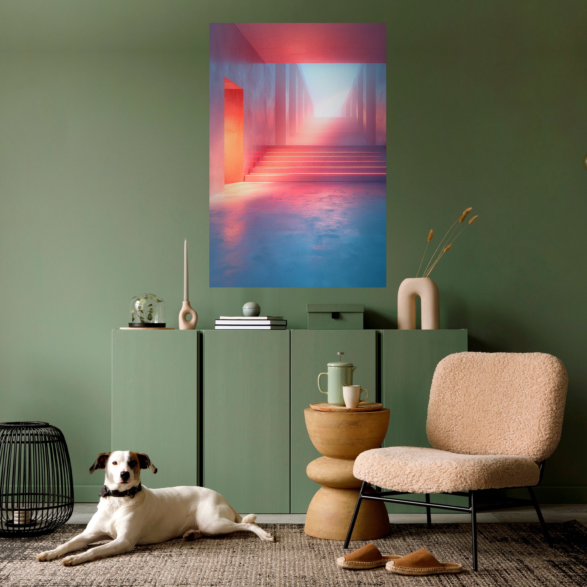 Póster vertical autoadhesivo BRIGHT DIRECTION