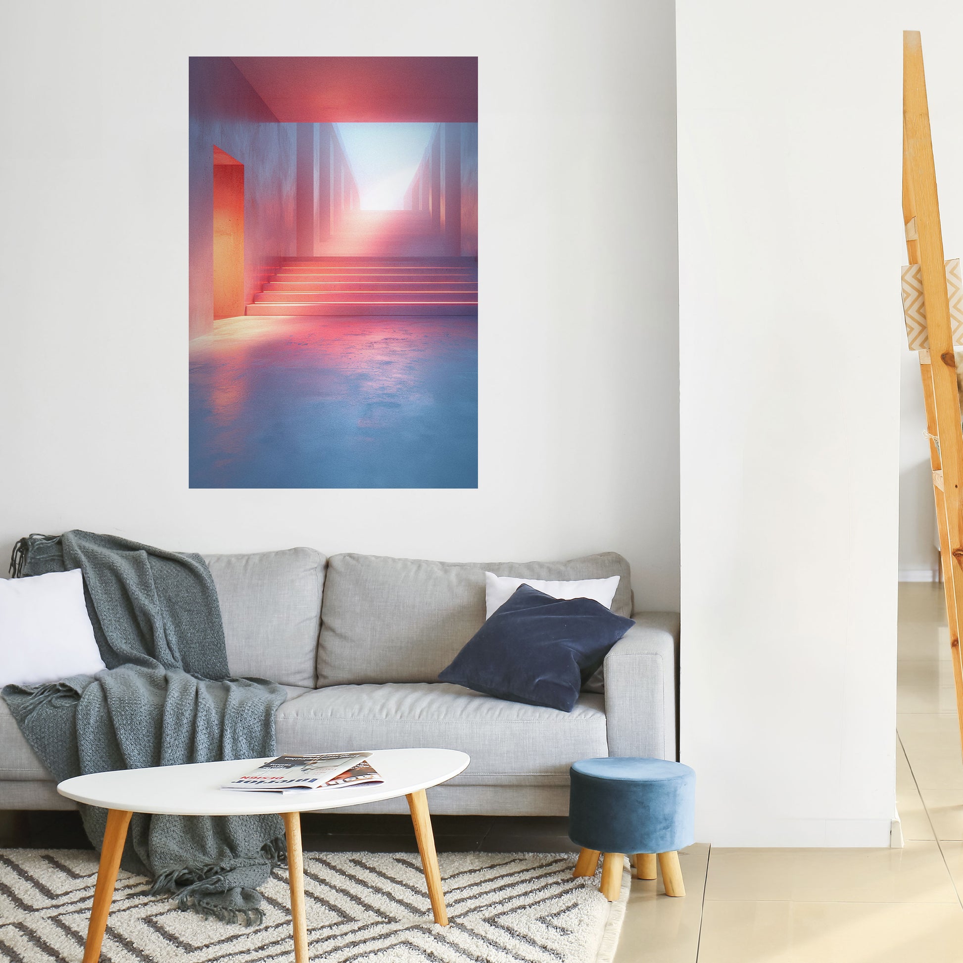 Póster vertical autoadhesivo BRIGHT DIRECTION