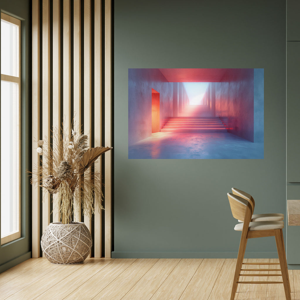 BRIGHT DIRECTION Peel and Stick Horizontal Poster