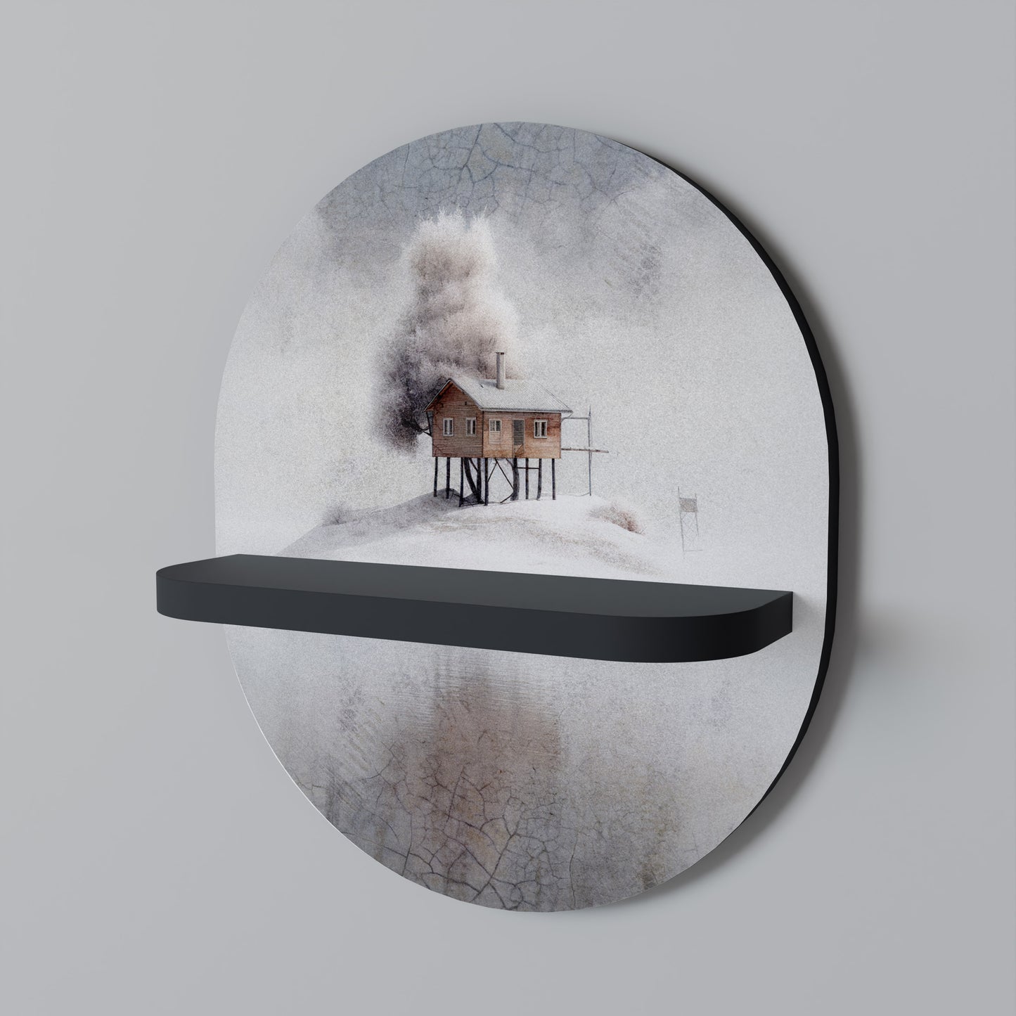 SILENT CABIN Art Shelf