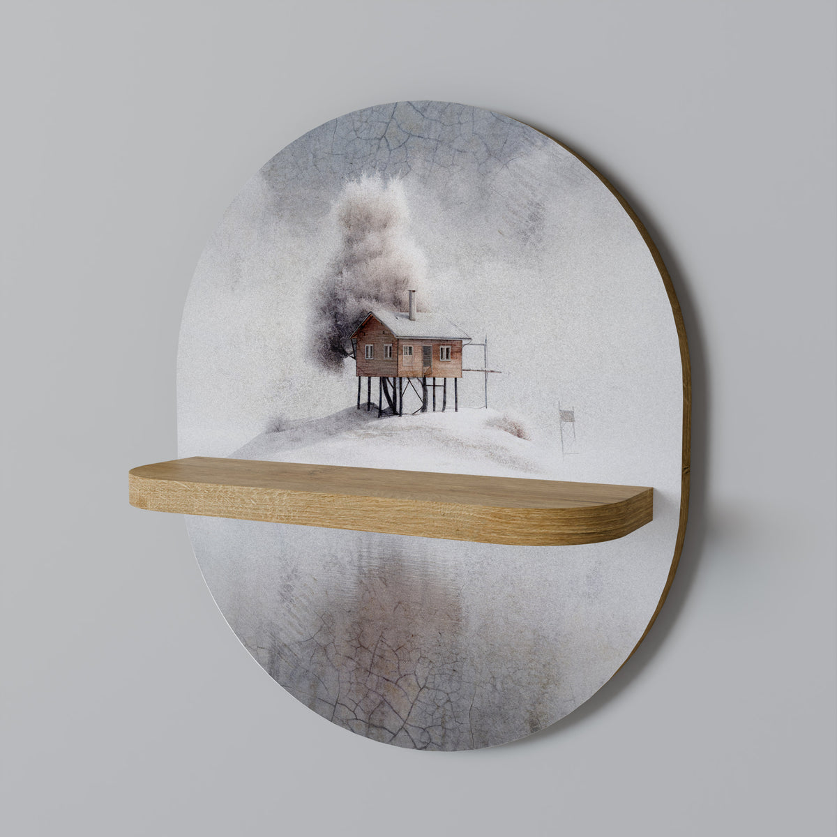 SILENT CABIN Art Shelf
