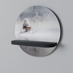 SILENT CABIN Estante Artístico