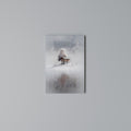 SILENT CABIN Vertical Canvas Print