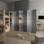 SILENT CABIN Decorative 6-Panel Room Divider