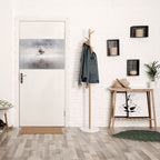 SILENT CABIN Peel and Stick Horizontal Poster