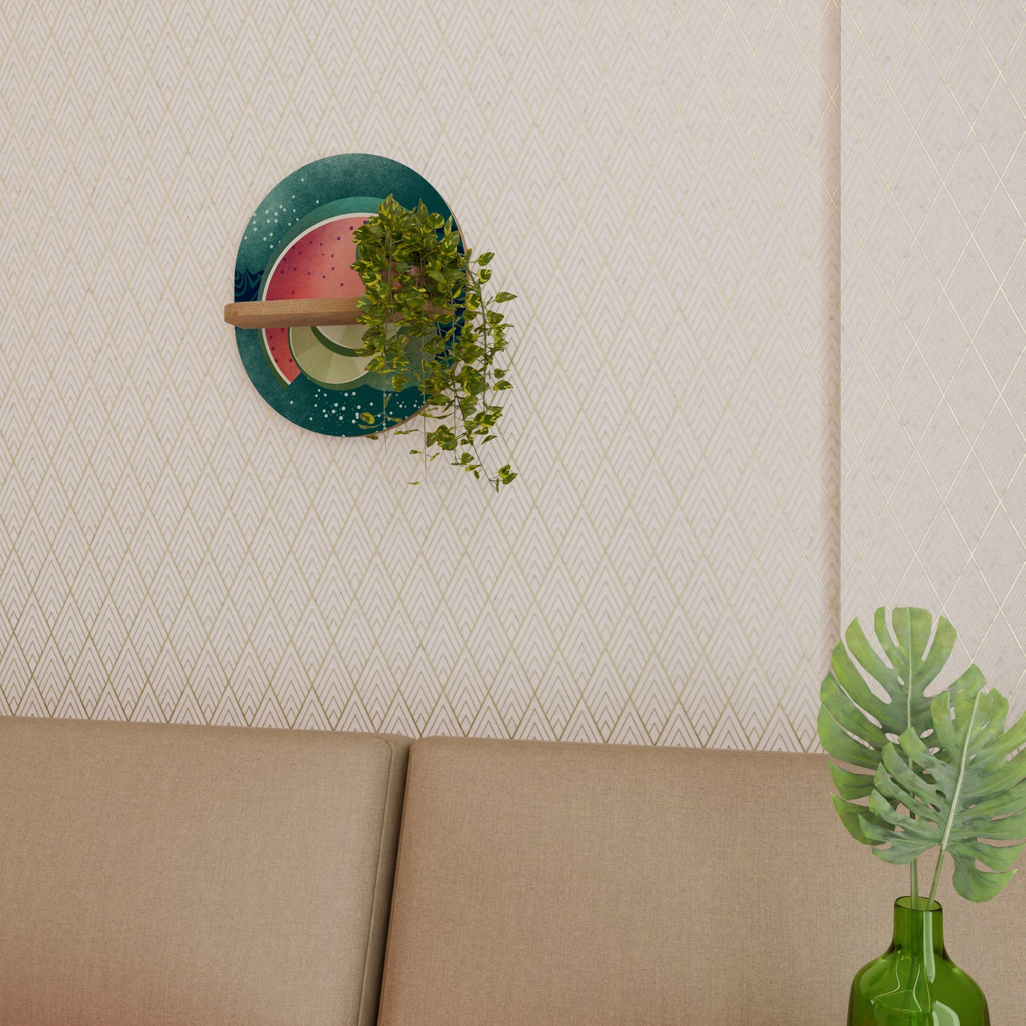 FRUIT POWER Art Shelf