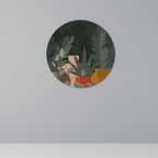 TROPICAL COMPOSITION Decoración de Pared Redonda