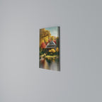 ENCHANTED AUTUMN REFUGE Vertical Canvas Print