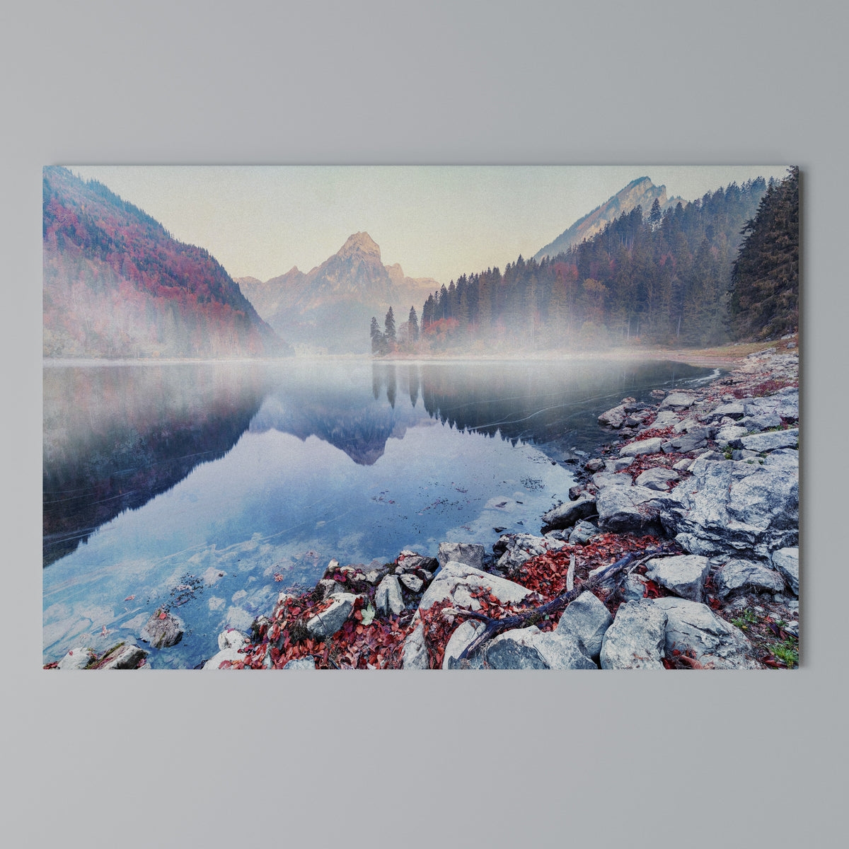TRANQUIL WATERSCAPE Cuadro en lienzo horizontal