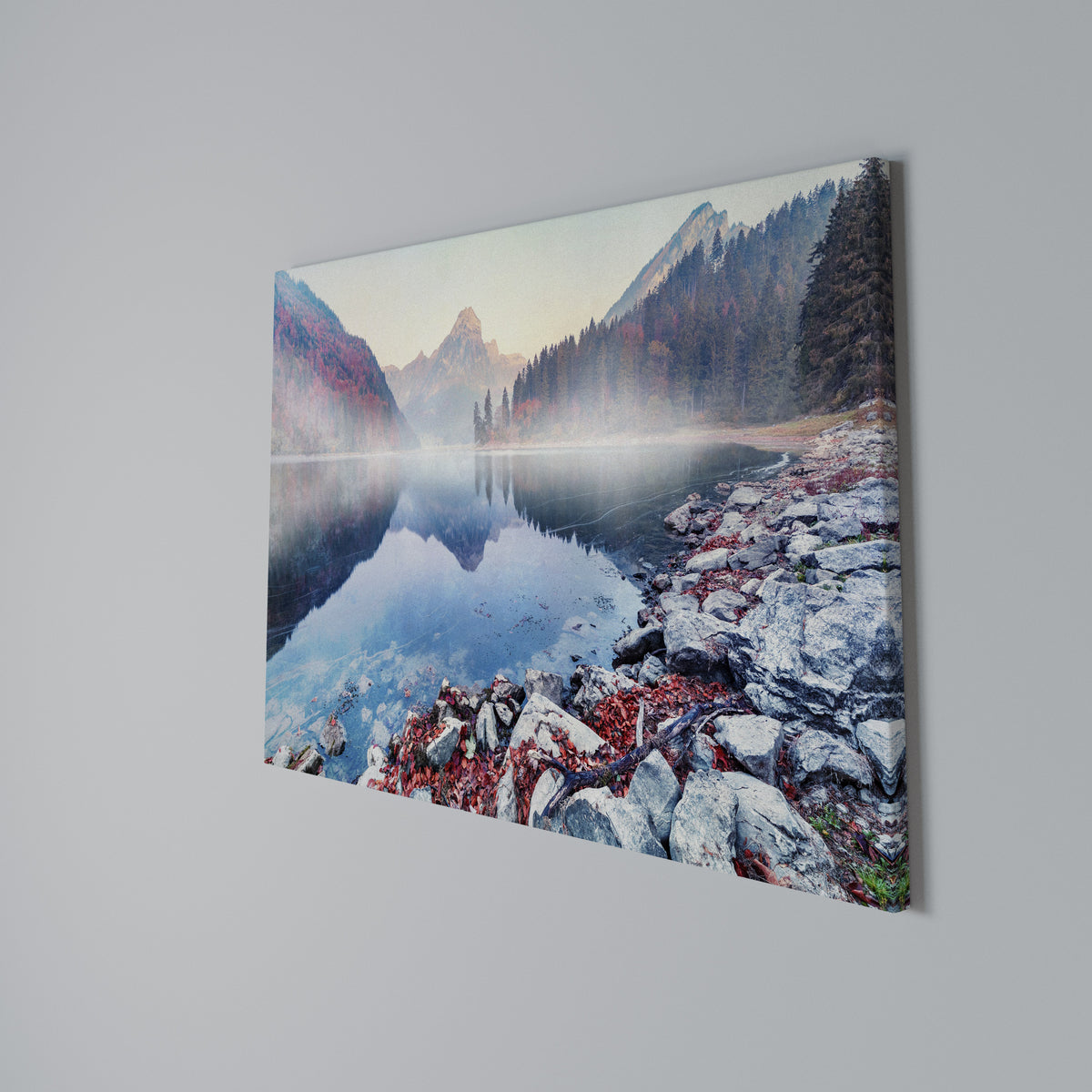 TRANQUIL WATERSCAPE Cuadro en lienzo horizontal