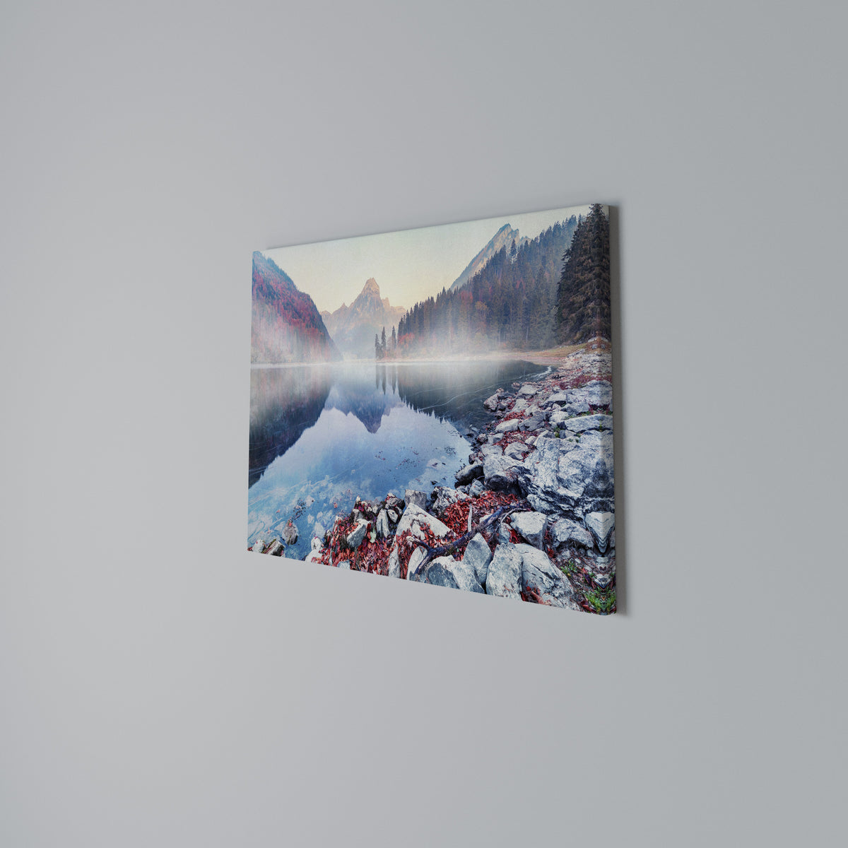 TRANQUIL WATERSCAPE Cuadro en lienzo horizontal