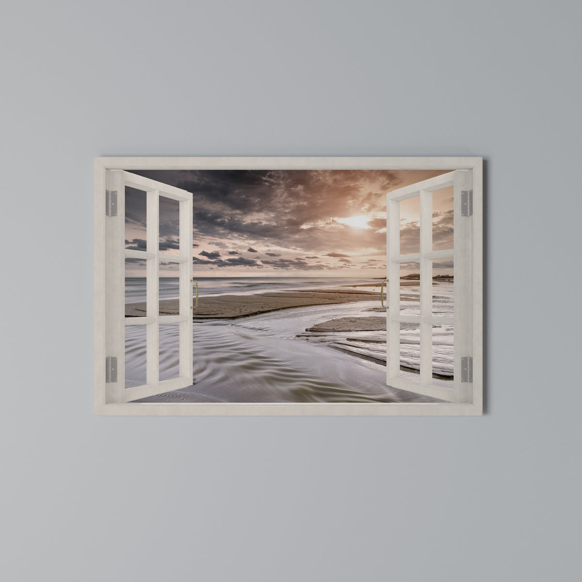 OPENING TO SERENITY Cuadro en lienzo horizontal