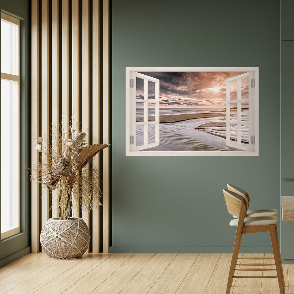 OPENING TO SERENITY Peel and Stick Horizontal Poster