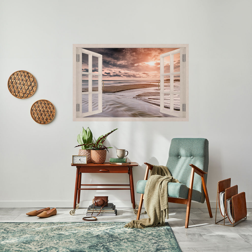 OPENING TO SERENITY Peel and Stick Horizontal Poster