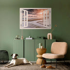 OPENING TO SERENITY Peel and Stick Horizontal Poster