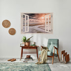 OPENING TO SERENITY Peel and Stick Horizontal Poster