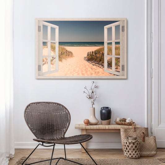 SANDY DREAMSCAPE Cuadro en lienzo horizontal
