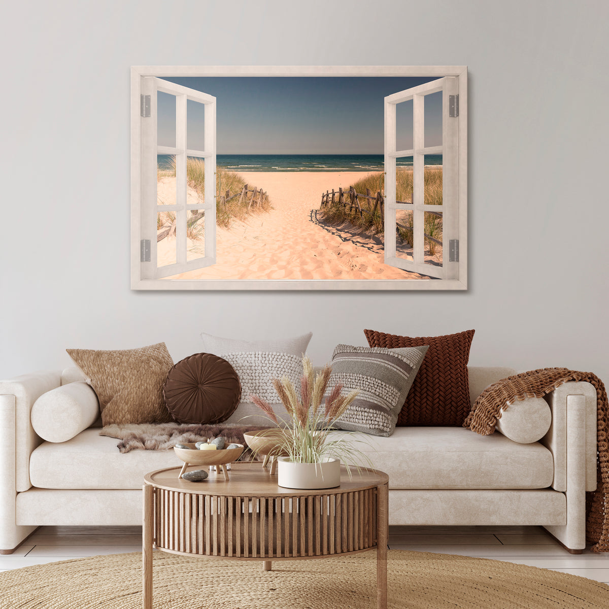 SANDY DREAMSCAPE Cuadro en lienzo horizontal