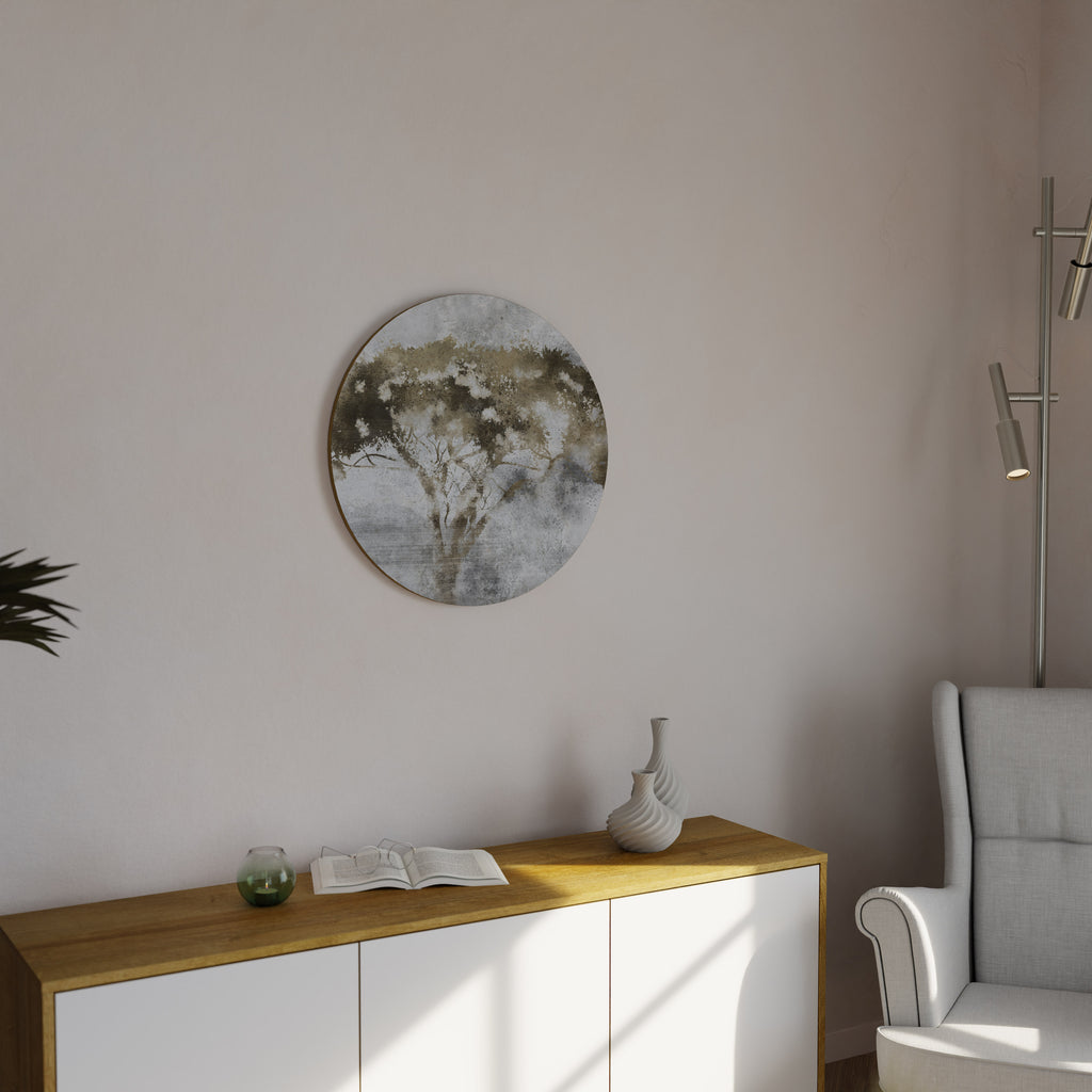 LONESOME CROWN Round Wall Art