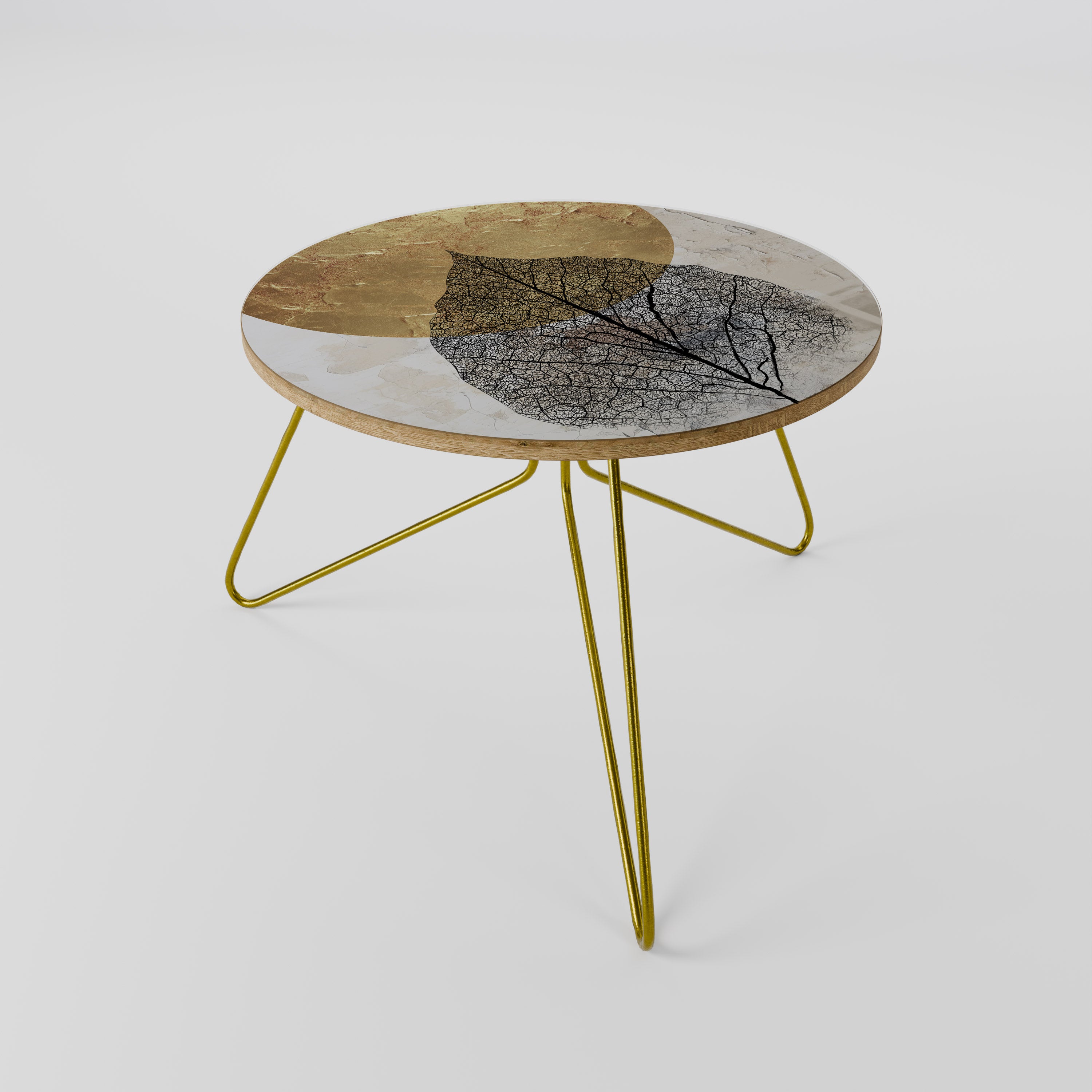 GOLD NERVATIO Coffee Table 60