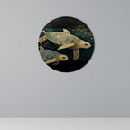 SERENE JOURNEY Round Wall Art