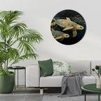 SERENE JOURNEY Round Wall Art