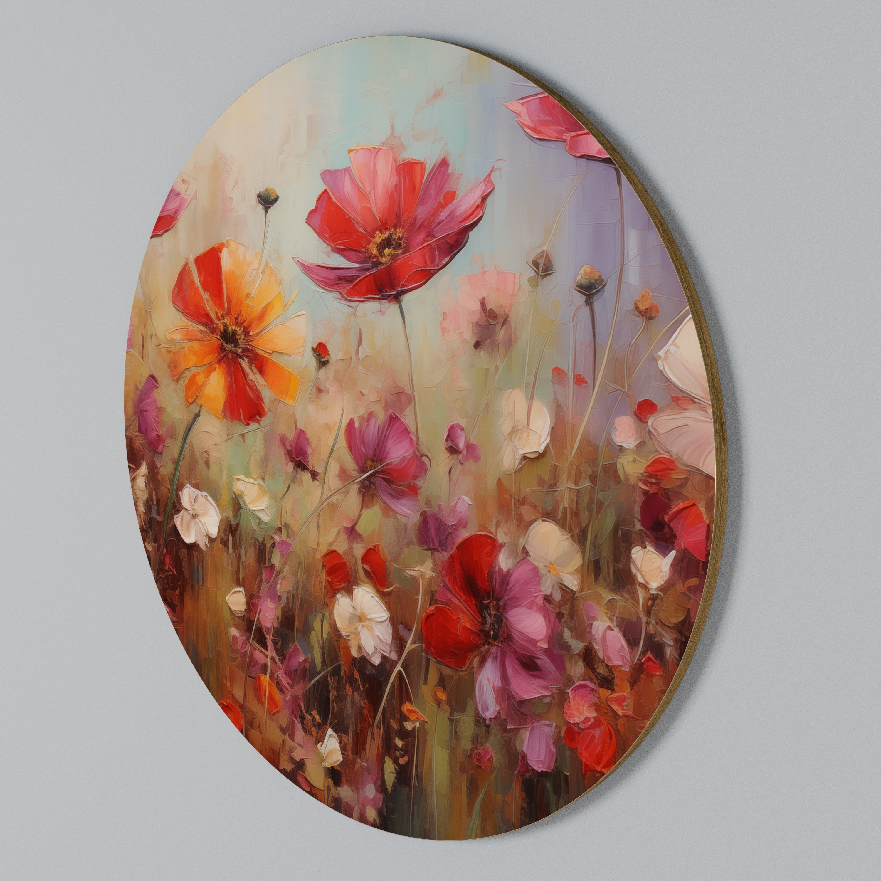 GARDEN DAYDREAM Round Wall Art
