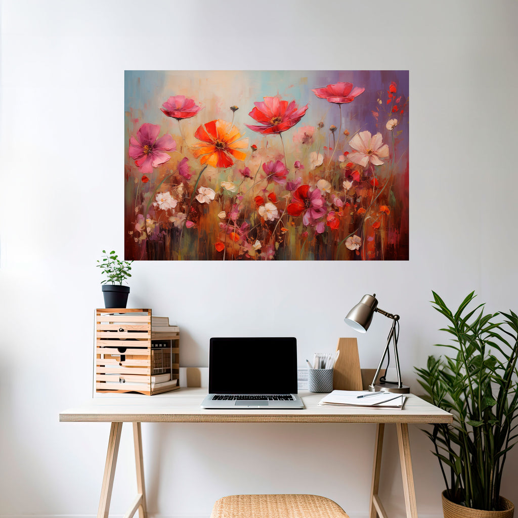 GARDEN DAYDREAM Peel and Stick Horizontal Poster