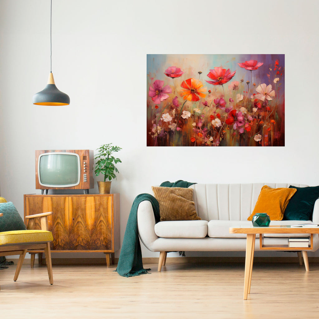 GARDEN DAYDREAM Peel and Stick Horizontal Poster