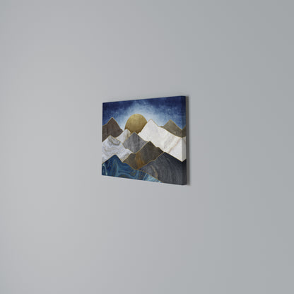 SHEEN OF PEAKS Cuadro en lienzo horizontal