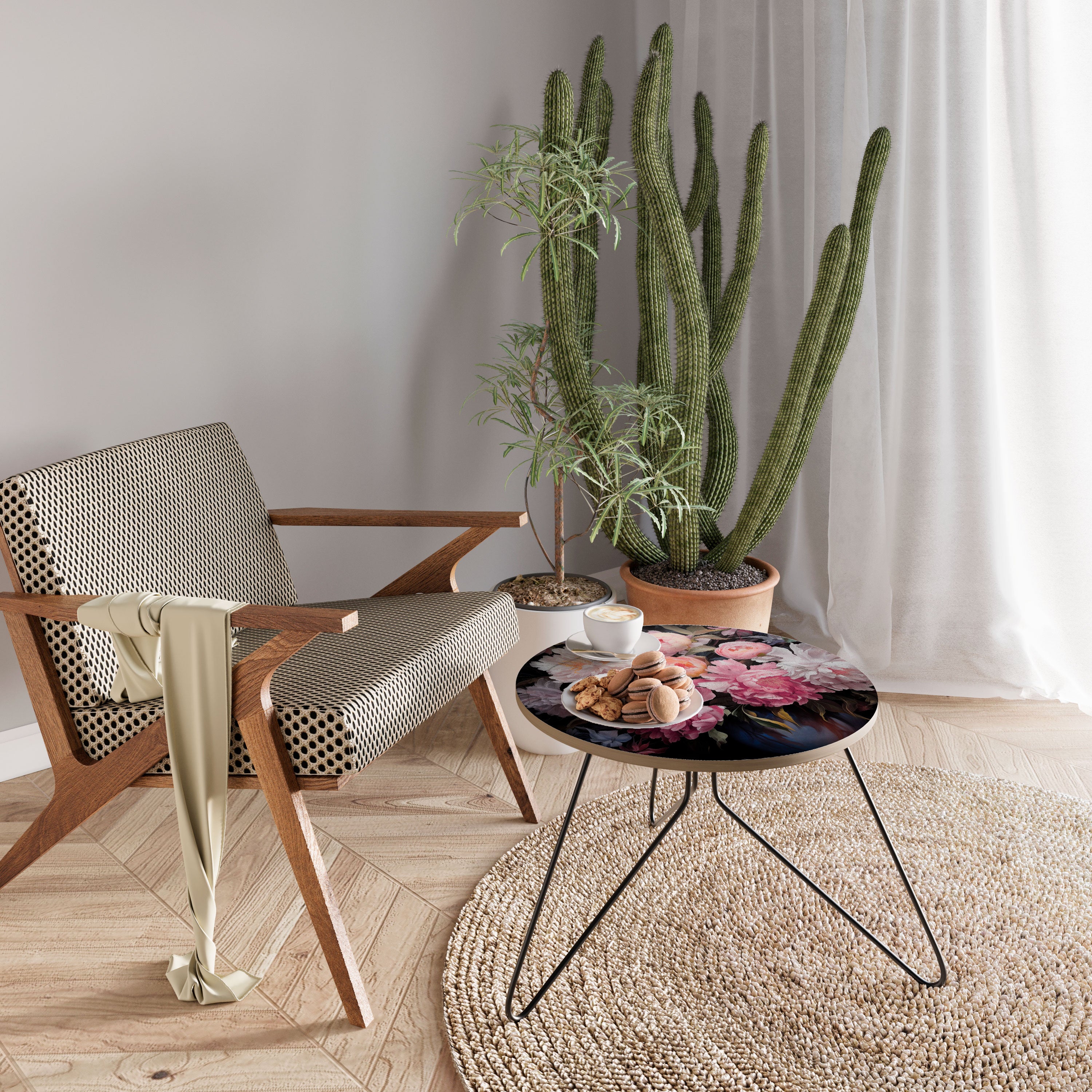 CRASHED PEONIES Coffee Table 60