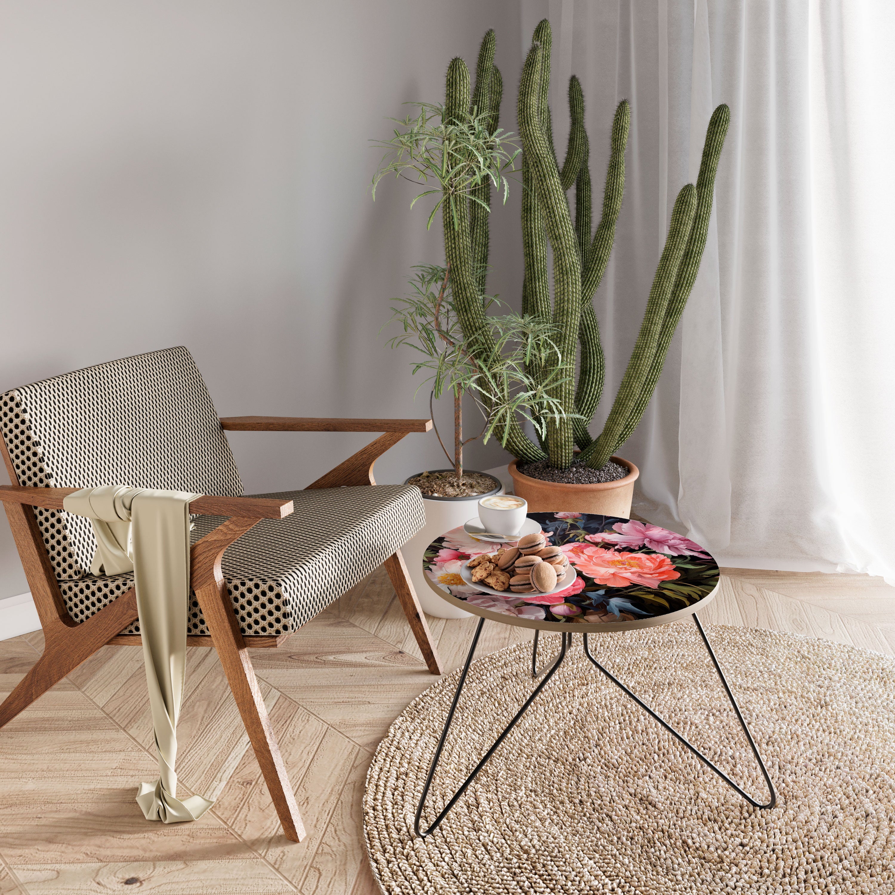 PEONIES BLOSSOM Coffee Table 60