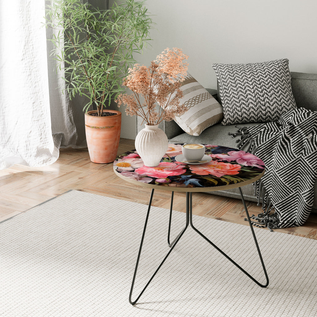 Mesa de centro PEONÍAS FLOR 69