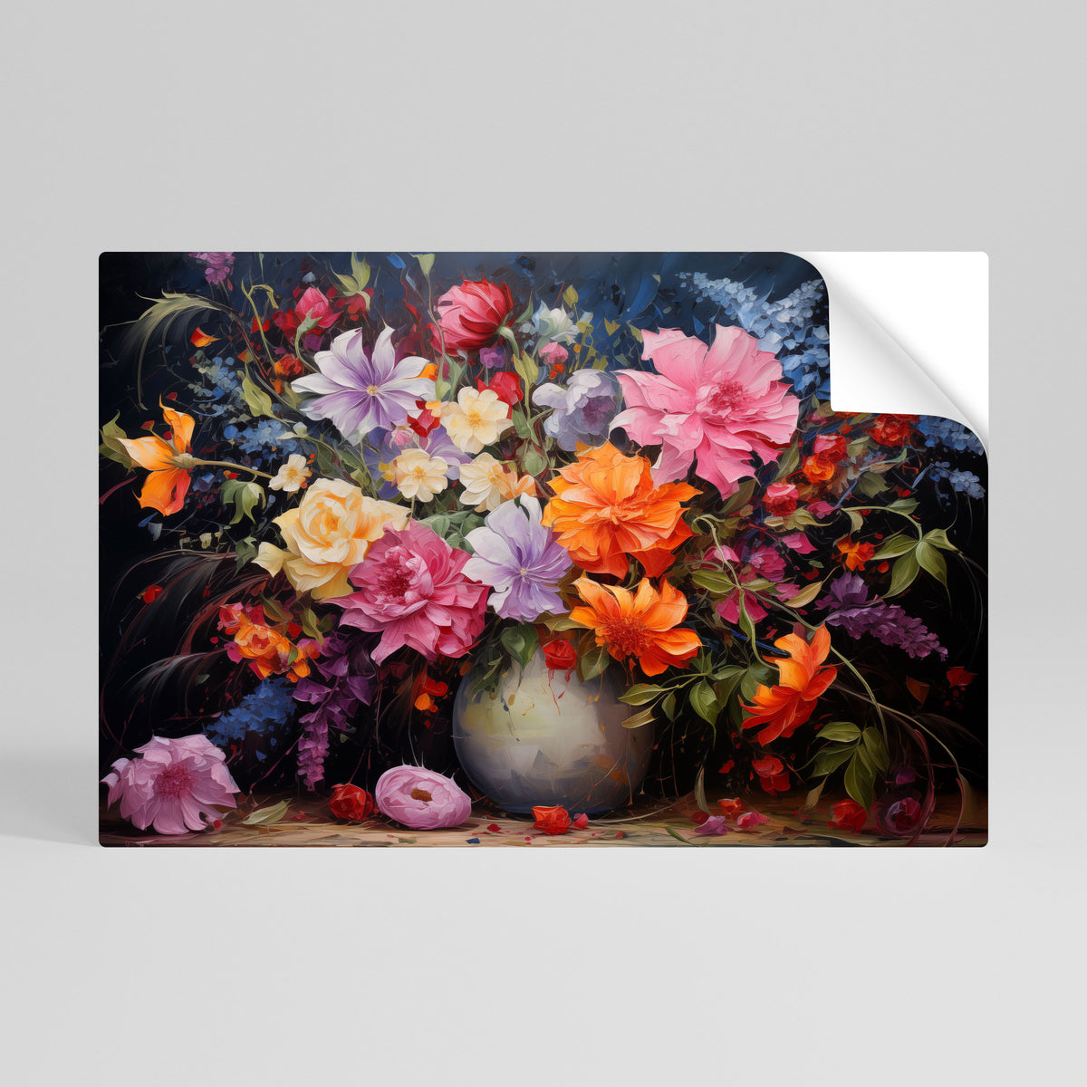 EUPHORIC BOUQUET Póster adhesivo horizontal