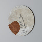 SINGLE SPRIG Round Wall Art