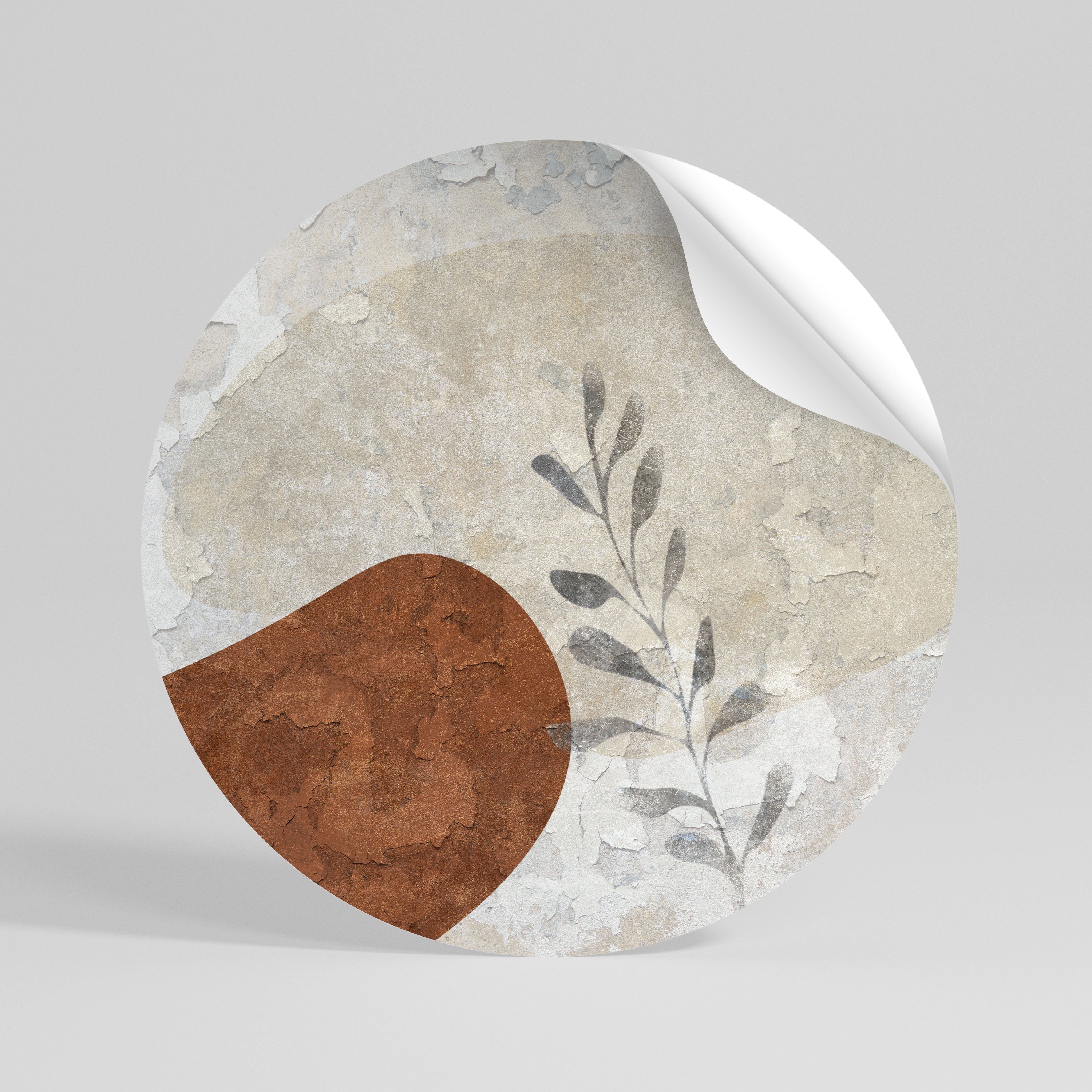 SINGLE SPRIG Vinilo adhesivo redondo