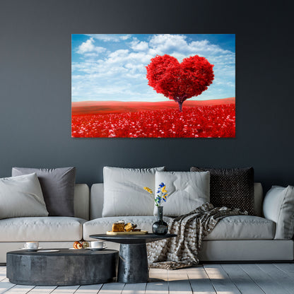 LOVE’S EMBRACE Cuadro en lienzo horizontal