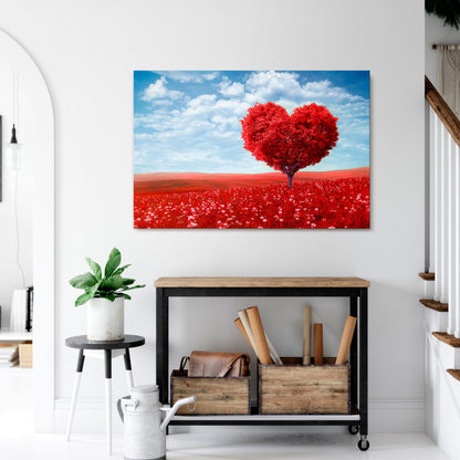 LOVE’S EMBRACE Cuadro en lienzo horizontal