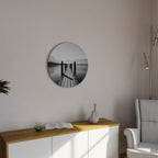 WALK INTO THE DEEP Decoración de Pared Redonda