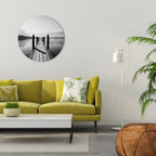 WALK INTO THE DEEP Decoración de Pared Redonda