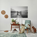 WALK INTO THE DEEP Peel and Stick Horizontal Poster