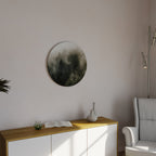 MISTY HIGHLANDS Decoración de Pared Redonda