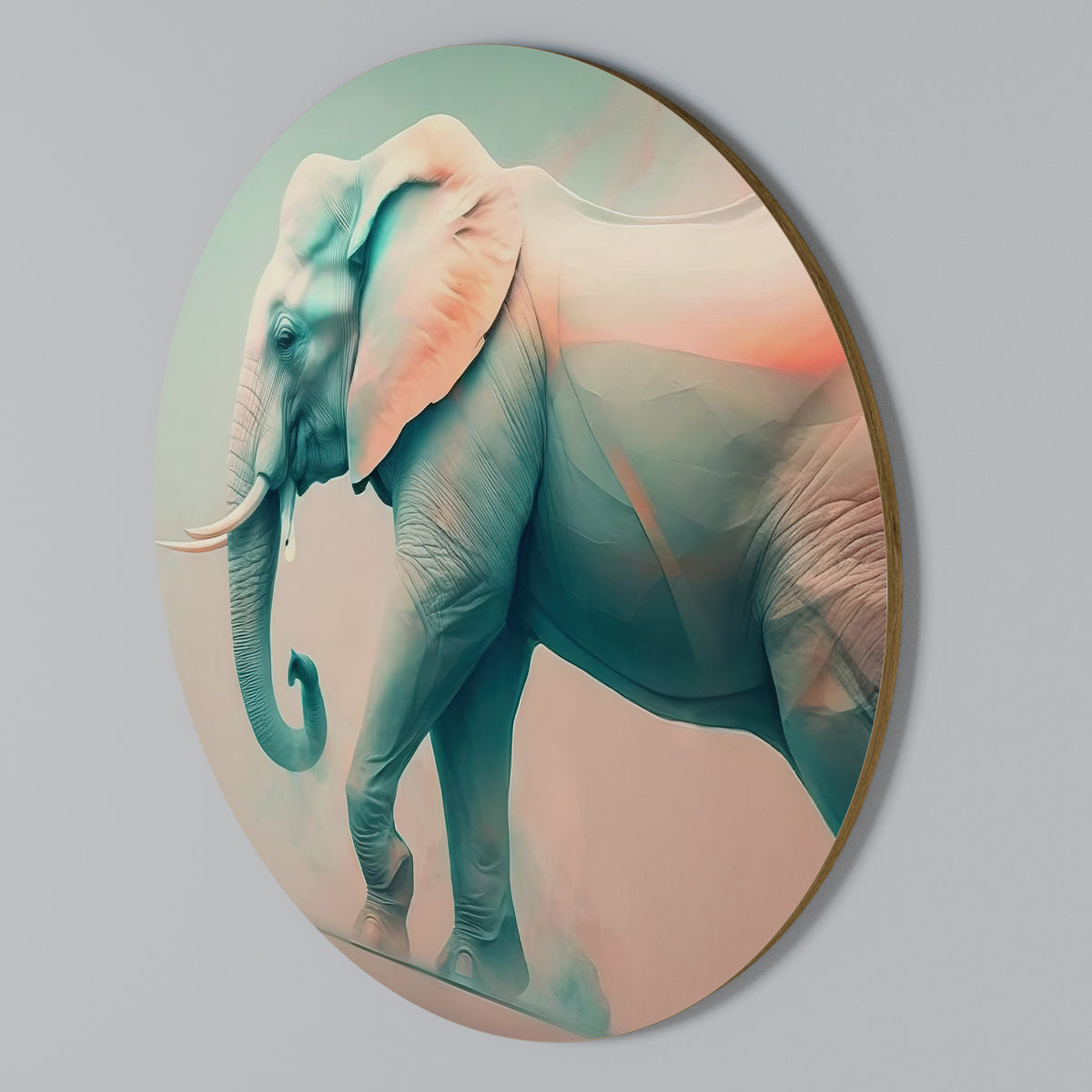 HOLO GIANT Arte de pared redondo