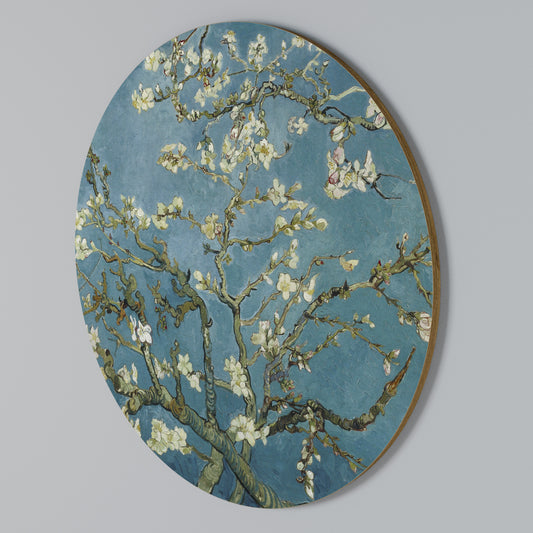 ALMOND BLOSSOM Arte de pared redondo